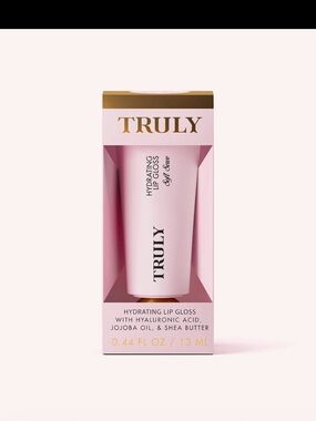 TRULY Hydrating Lip Gloss - GLAZED Donut Pink Mauve